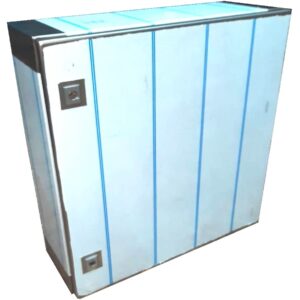 Tablero Acero Inoxidable  600 X 600 X 210mm calidad 304 Placa de Mntaje Galv. Sin Cubre Comp. Importado