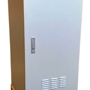 Rack Exterior Outdoor de Piso IP 65 de 22 UR 600 Ancho x 600 Prof. Servidores, Porta Baterias, Ups.