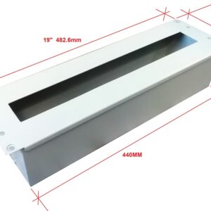 PDU Rackeable  Cerrada Porta Automaticos para 22 puestos  3 UR  x 19" x 70mm