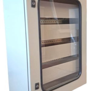 Tablero Metalico 800 x 600 x 300 IP 55 con Cubre tipo Chasis Visor